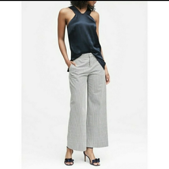 Banana Republic Tops - 2Fer! Banana Republic satin cutaway tunic navy